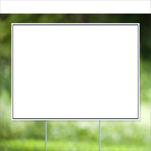 Double Sided Yard Sign - 24" x 18" Thumbnail